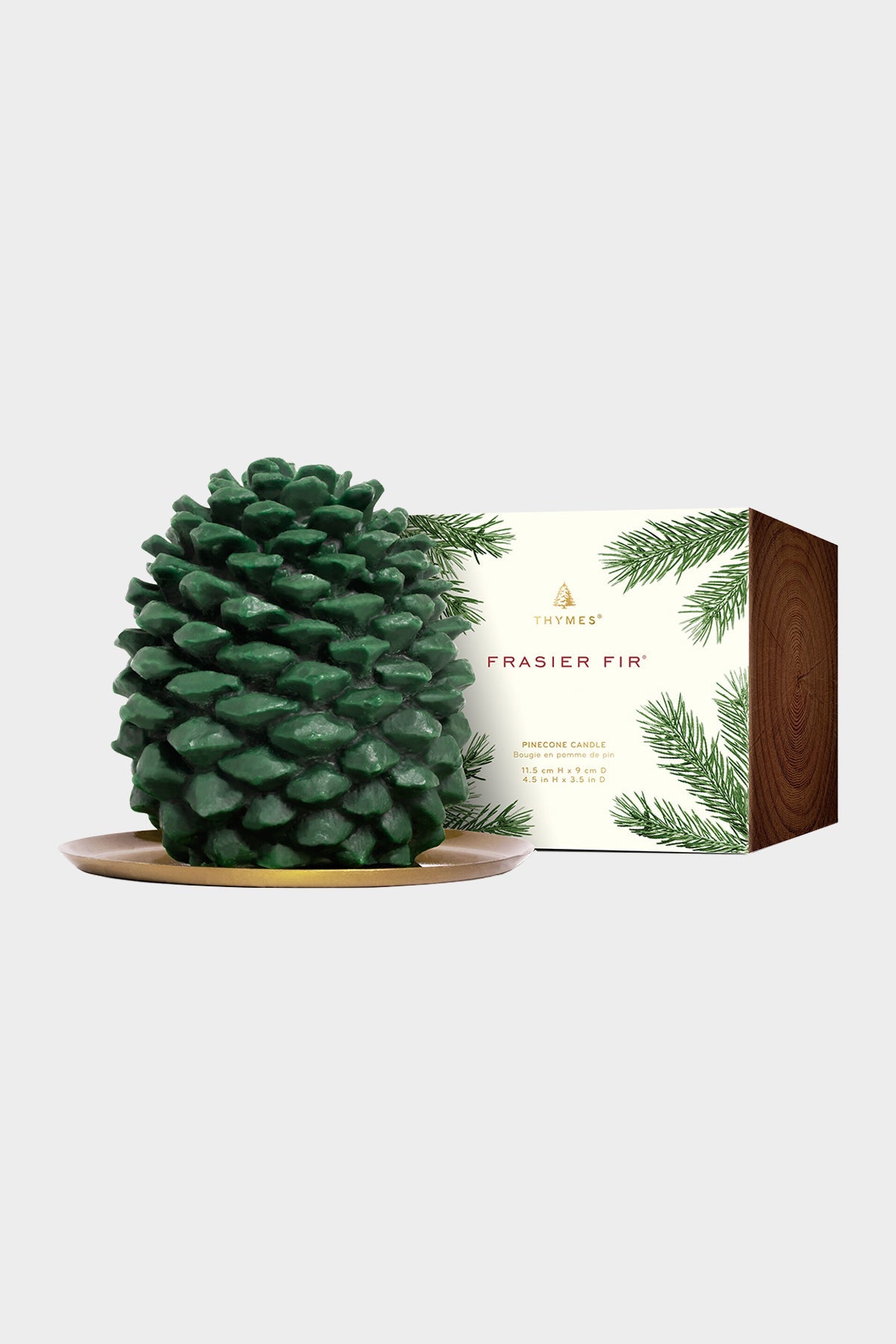 Frasier Fir Petite Molded Pinecone Candle