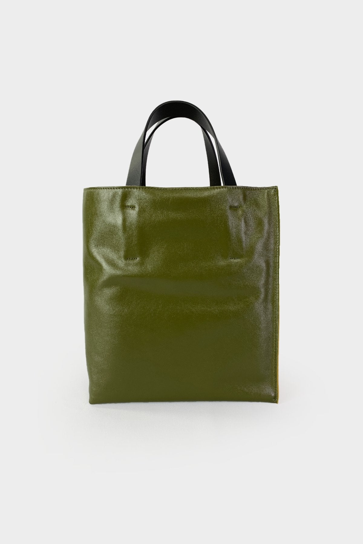 Gold and Green Tumbled Leather Museo Soft Bag