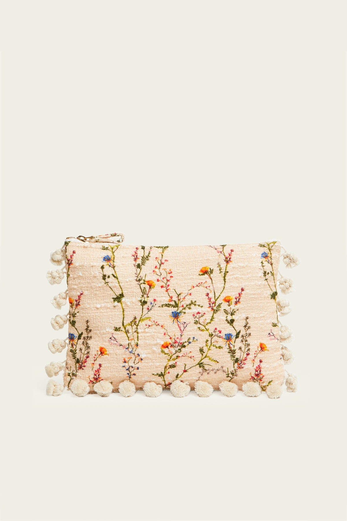 Hand Pochette in Primavera Cream