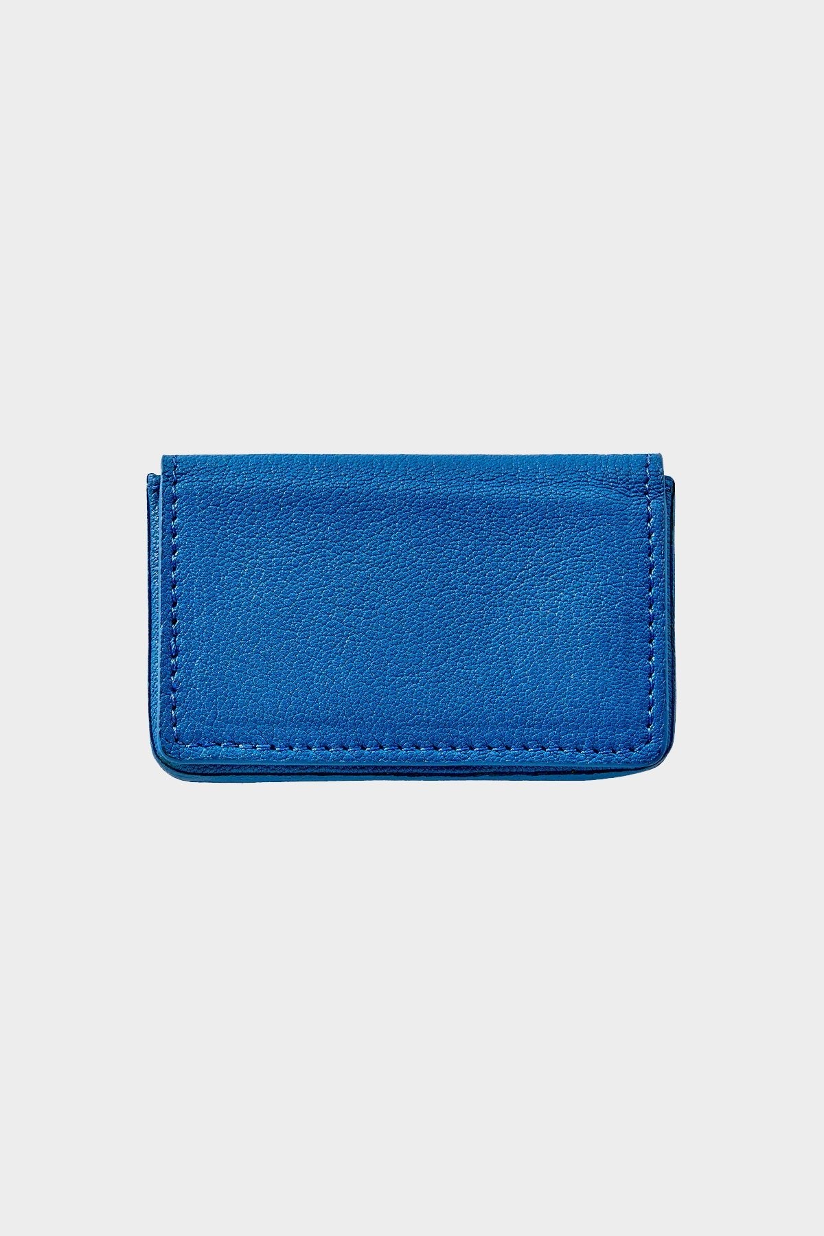 Hard Business Card Case in Mariton Blue