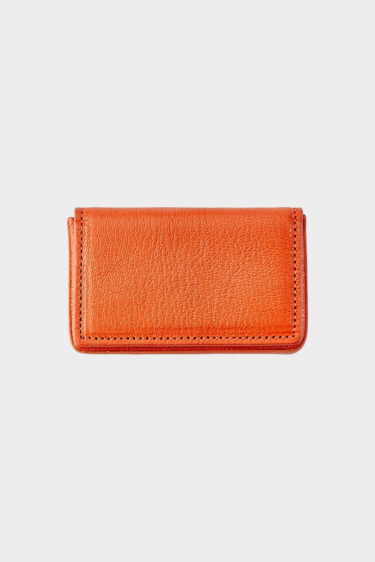 Hard Business Card Case in Orange