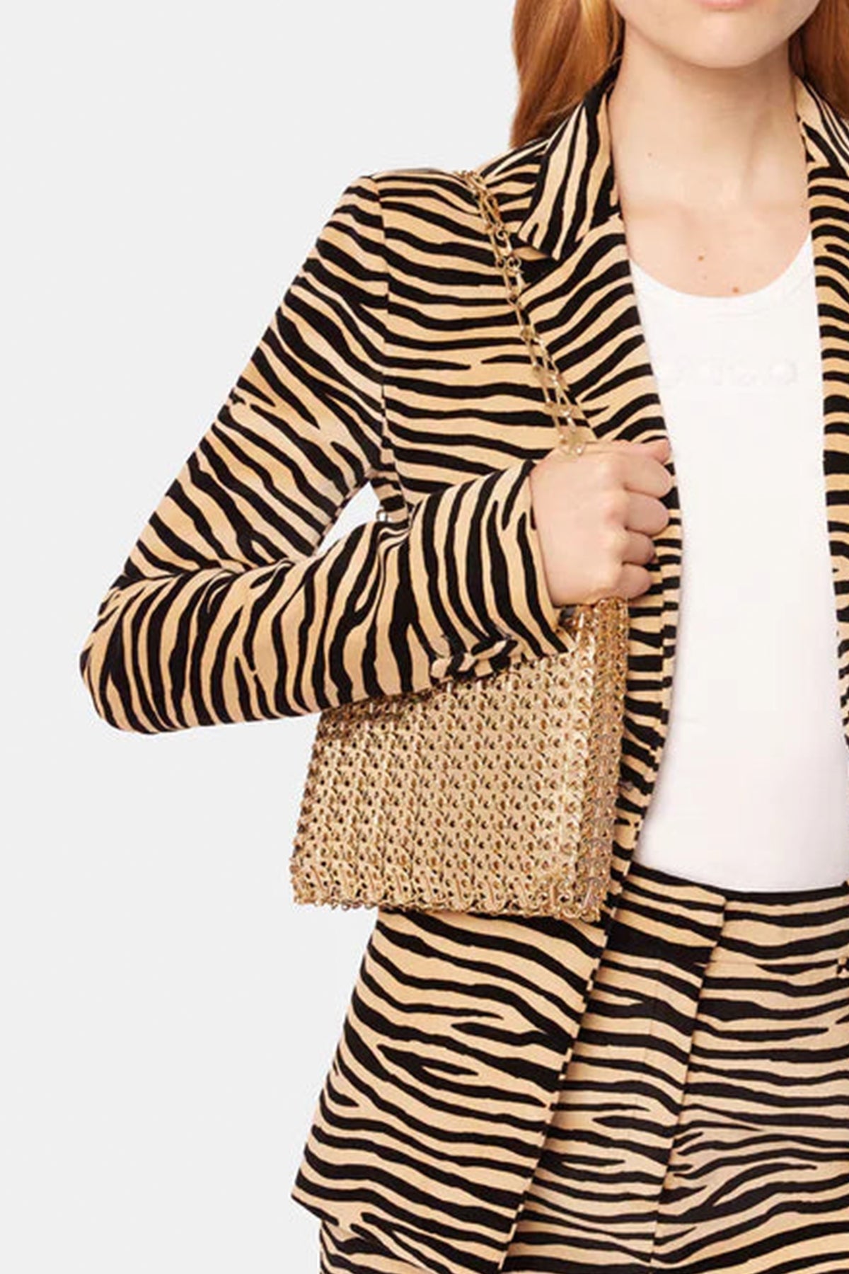 Iconic 1969 Shoulder Bag in Light Gold