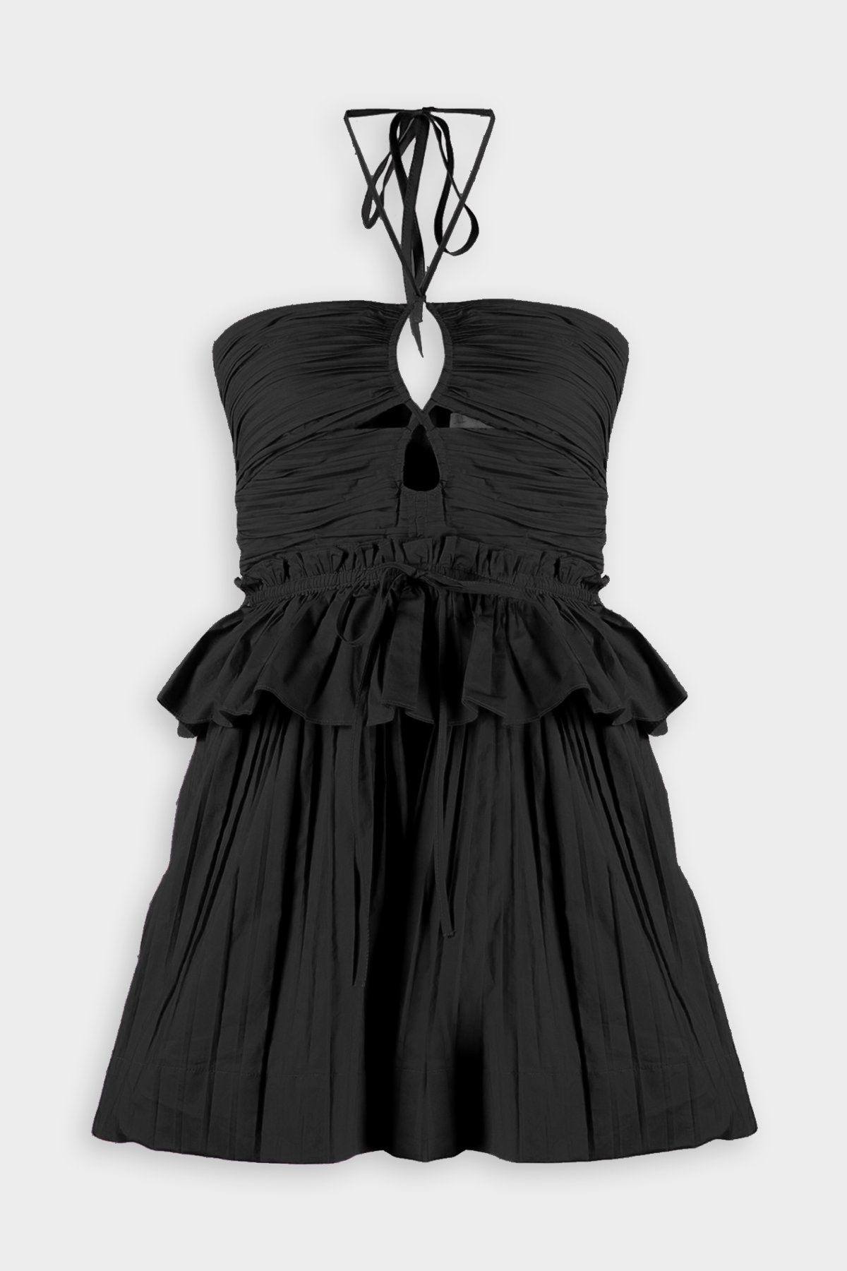 Isidro Playsuit in Noir