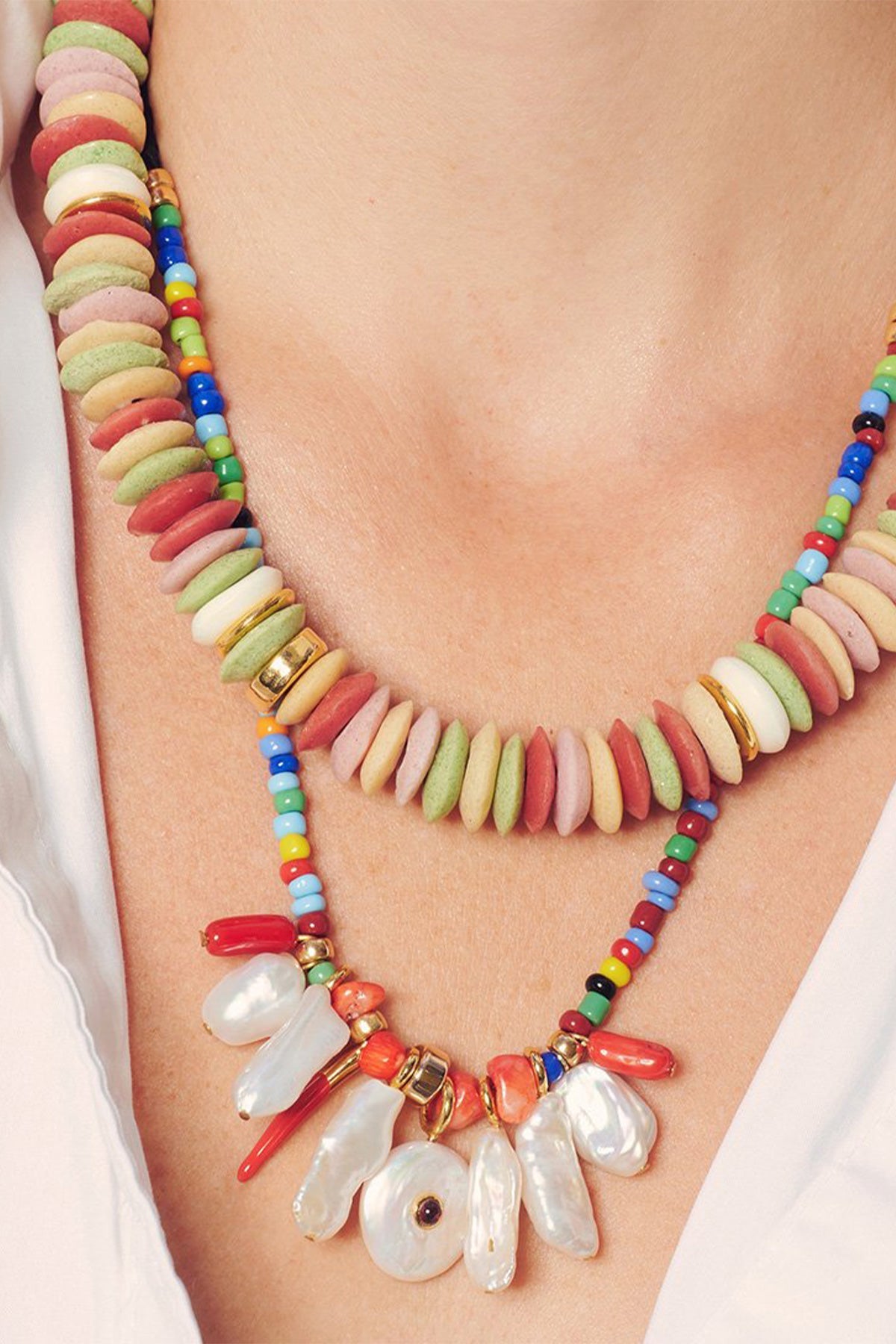 Isola Necklace in Rainbow