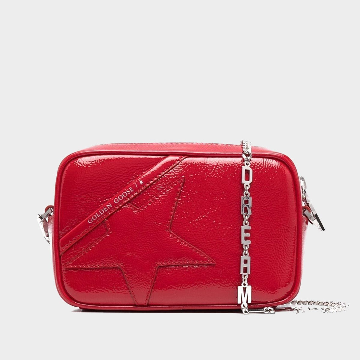 Dijk rijst scheiden Mini-Star Leather Bag in Ruby Red