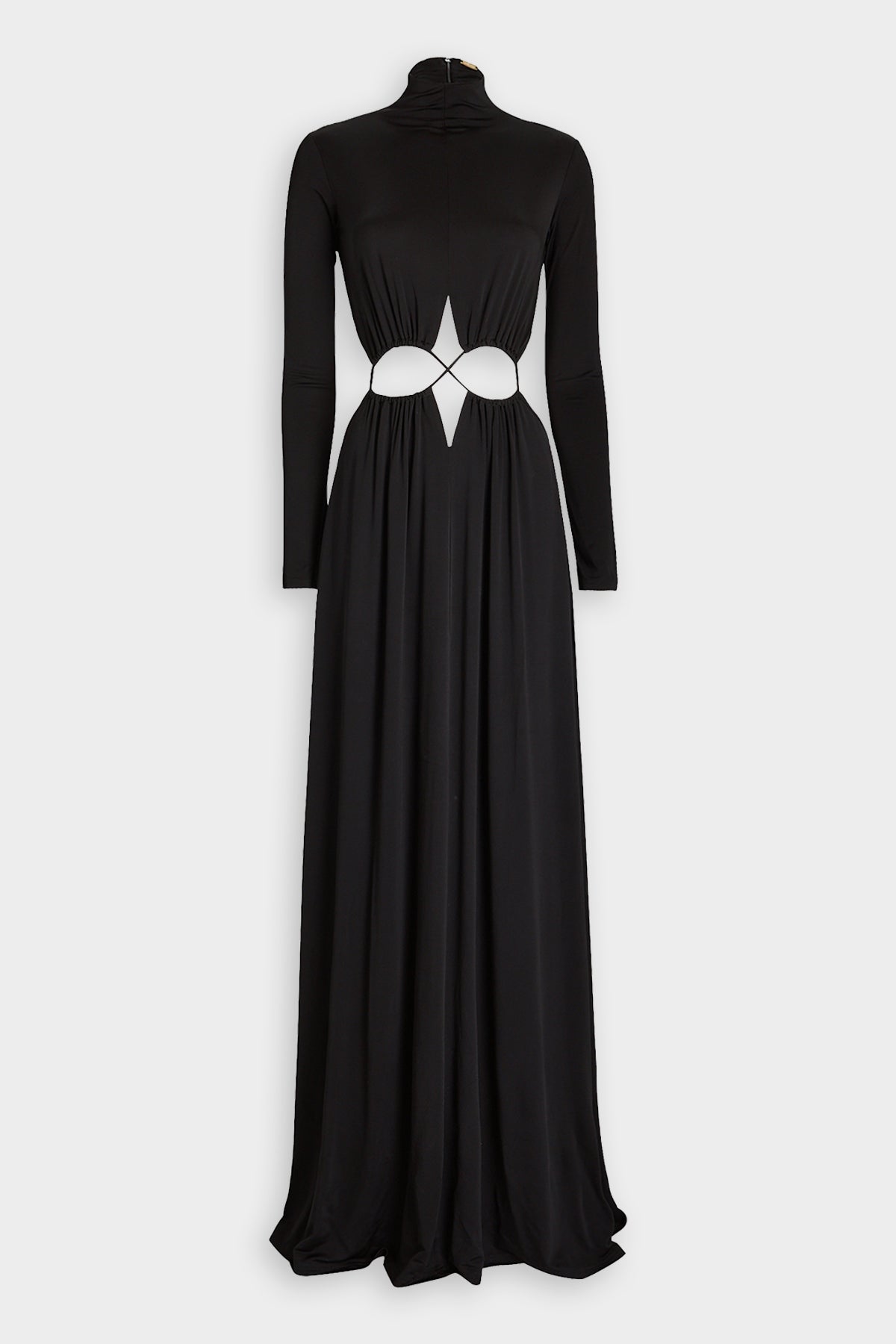 Pippa Jersey Gown in Black