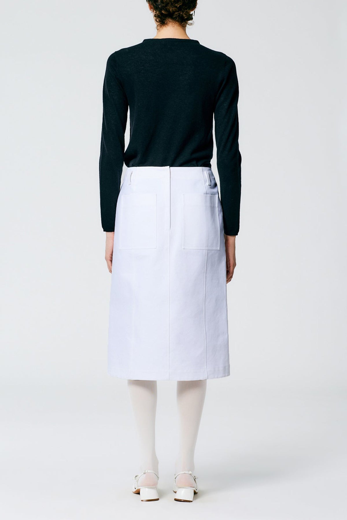 Italian Sporty Nylon Side Shirred Circle Skirt – Tibi Official