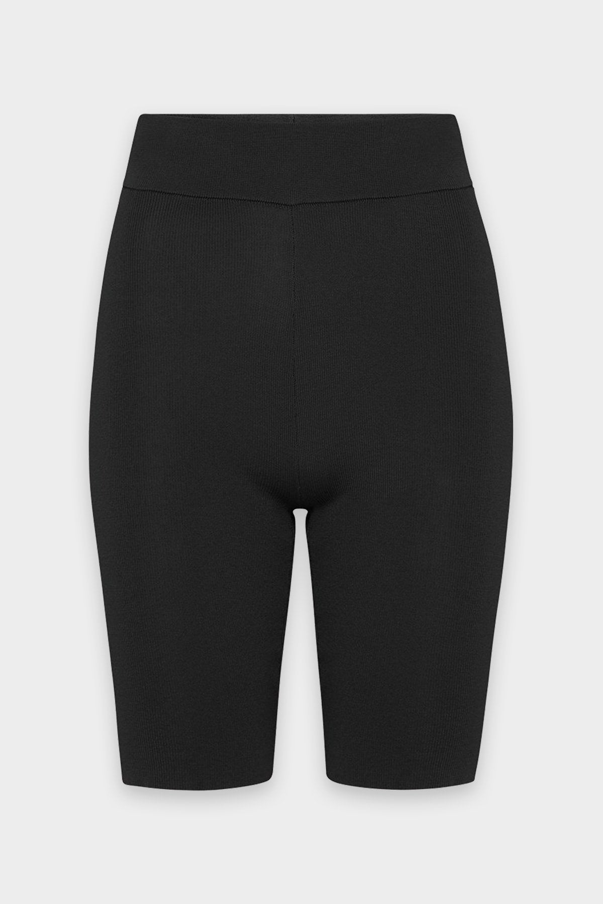 Teos Knit Bike Shorts in Black