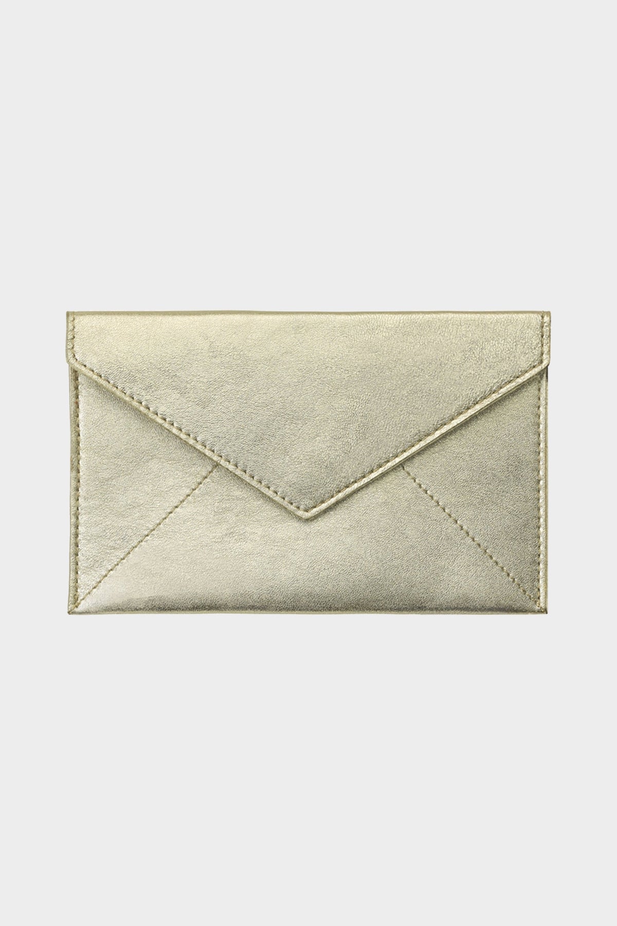 Medium Envelope  Pink Goatskin Leather – Graphic Image