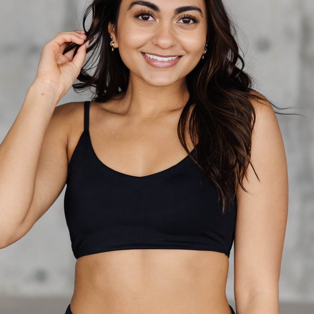 Sunkissed Gingham Sports Bra