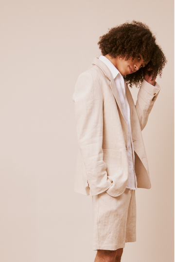 Men's Linen Short Suit Natural White Classic Shirt.png__PID:28a89cf2-20be-4d55-918b-d8ef4519dcaf