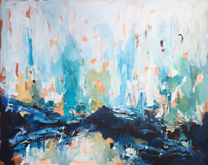 After The Fall - 150x120 cm - Original Painting-OmarObaid.com