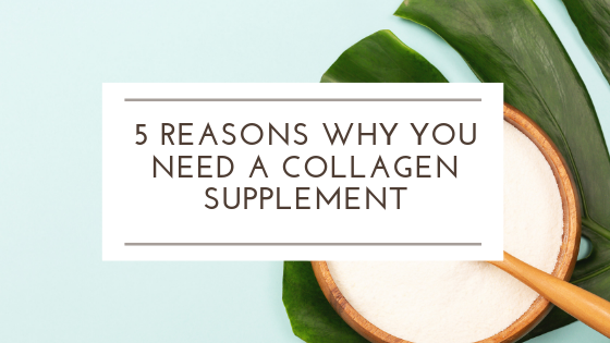 5 Reasons why you should take collagen peptides