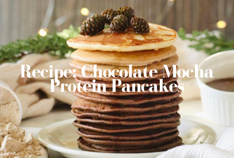 Chocolate Mocha Protein Pancakes Recipe