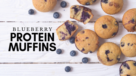 Blueberry Protein Muffins