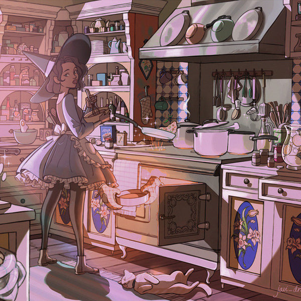 Kitchen Witch by Javi Khoso