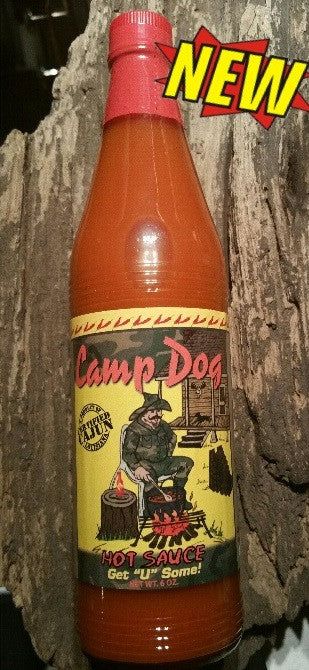 Camp Dog Cajun Cayenne Pepper Hot Sauce 6oz – Camp Dog Cajun Seasoning