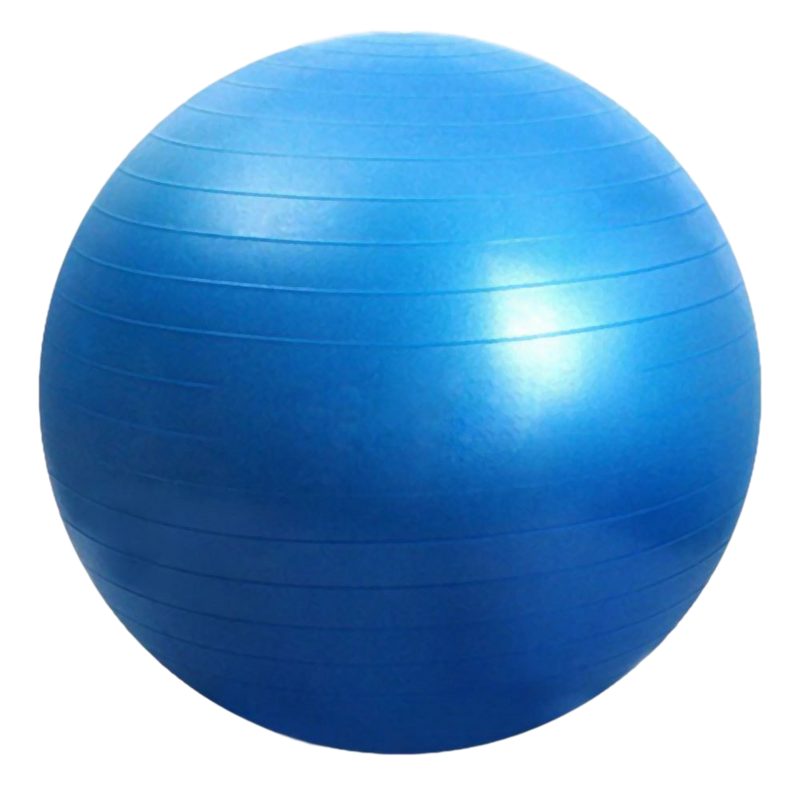 blue yoga ball