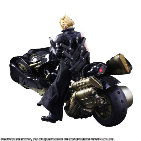 cloud strife fenrir play arts kai