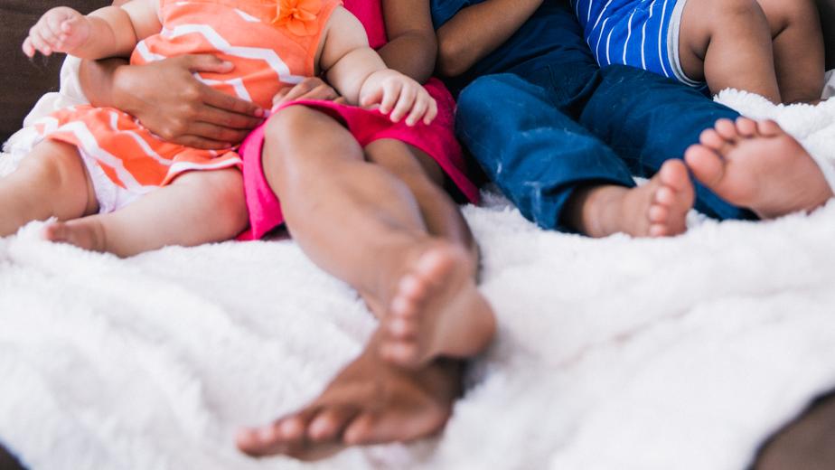 parents and kids feet in sock subscription 