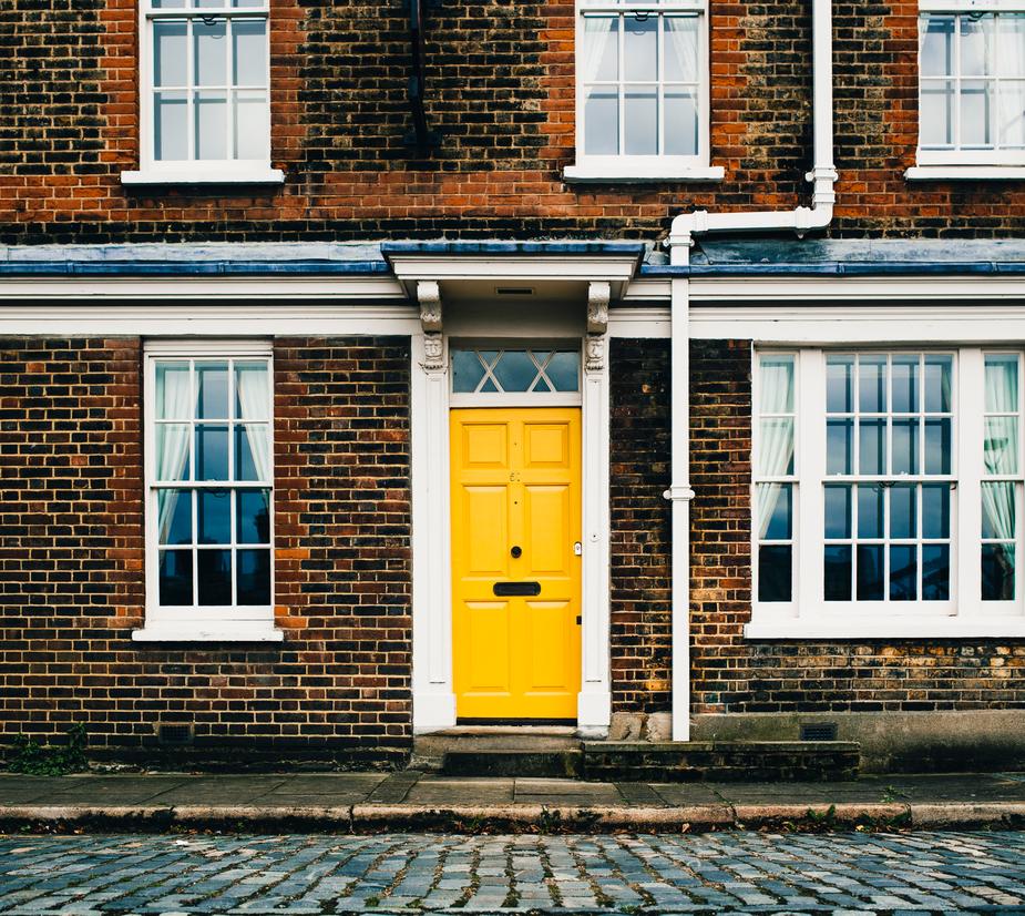 yellow door in sock subscription 