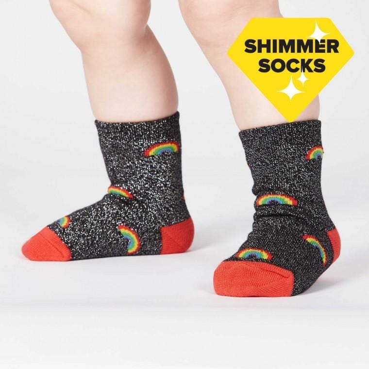 toddler rainbow socks