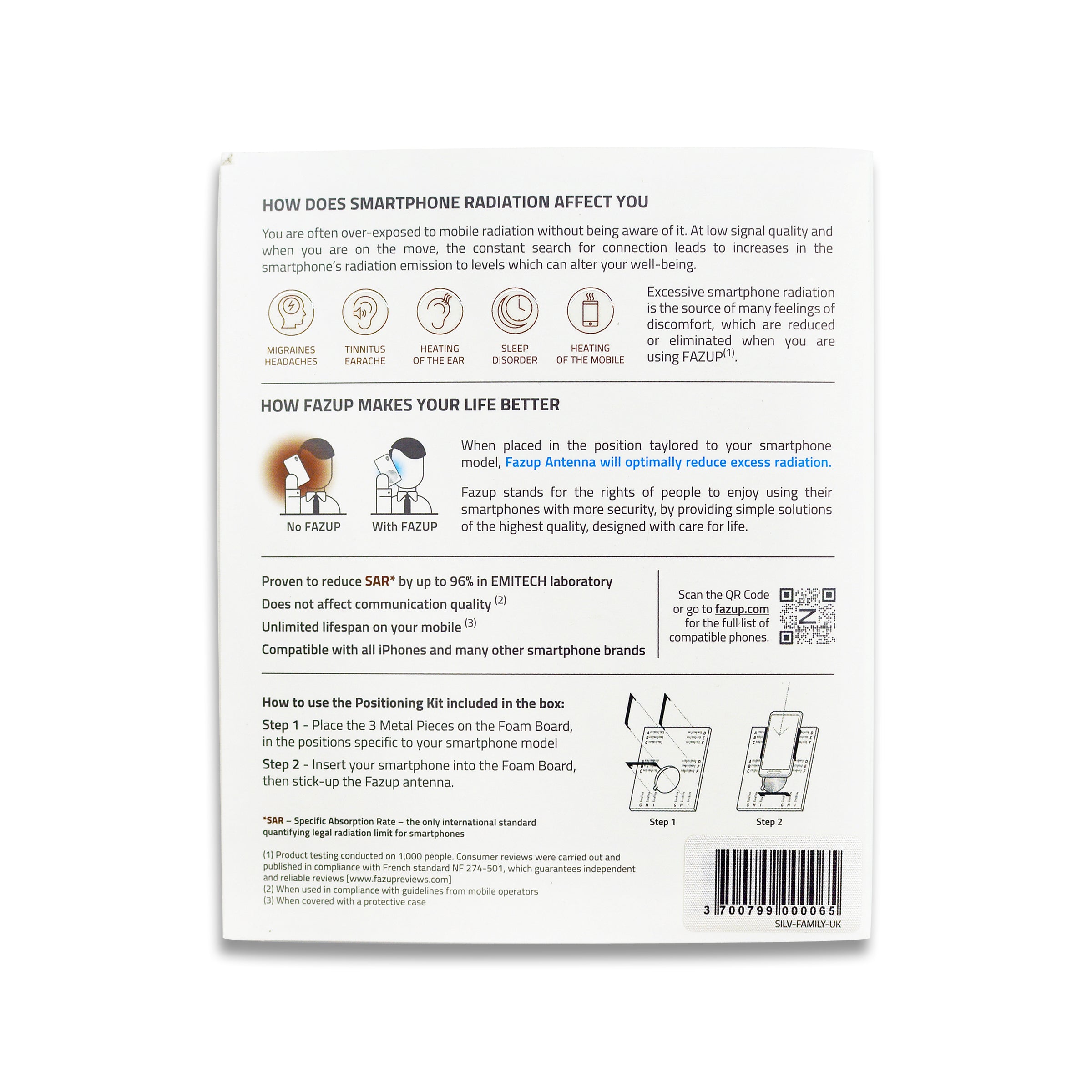 FAZUP Anti-Radiation Sticker Patch (Duo Pack) – FazupPH