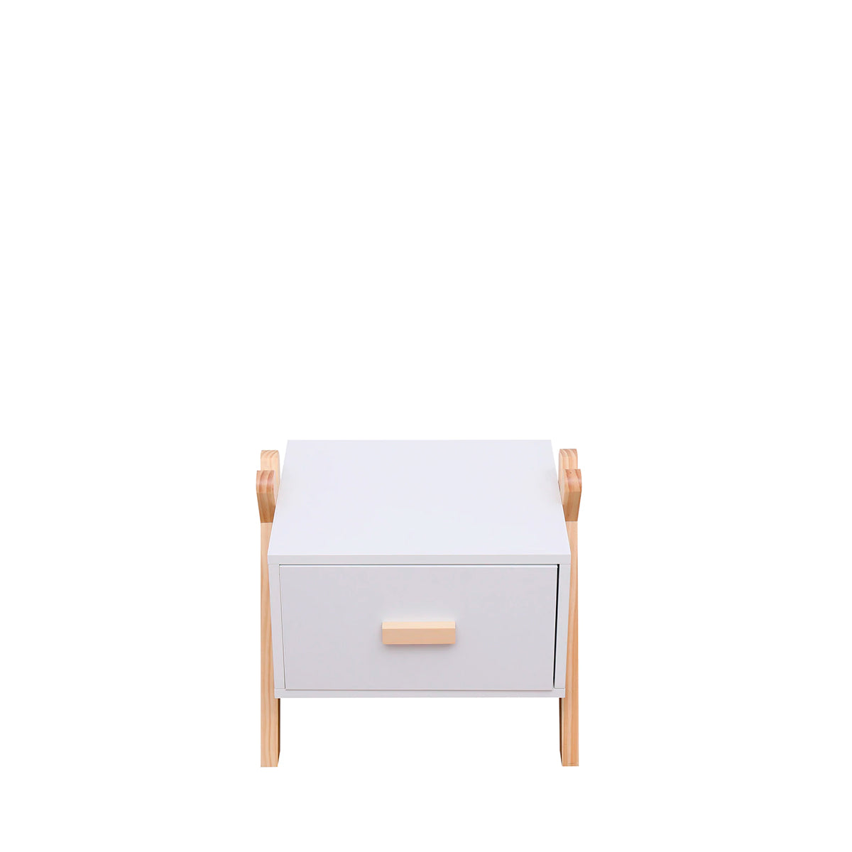 Escritorio infantil Homcom blanco 100x48x76,5 cm madera de pino MDF