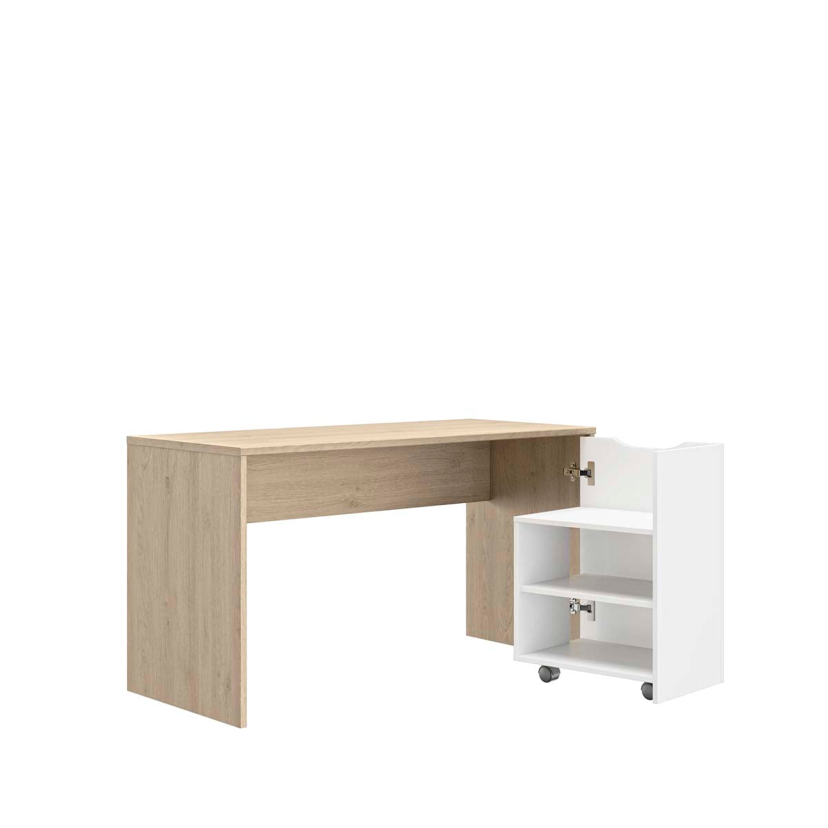  MMT Furniture Designs Ltd Armario de almacenamiento de oficina,  21.7 in x 13.8 in x 49.2 in, color blanco : Hogar y Cocina