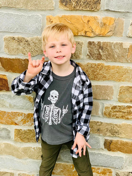 Rock n' Roll Skellie | Boy's Graphic Tee