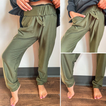 Kid's | Olive Bizzy Butter Drawstring Joggers