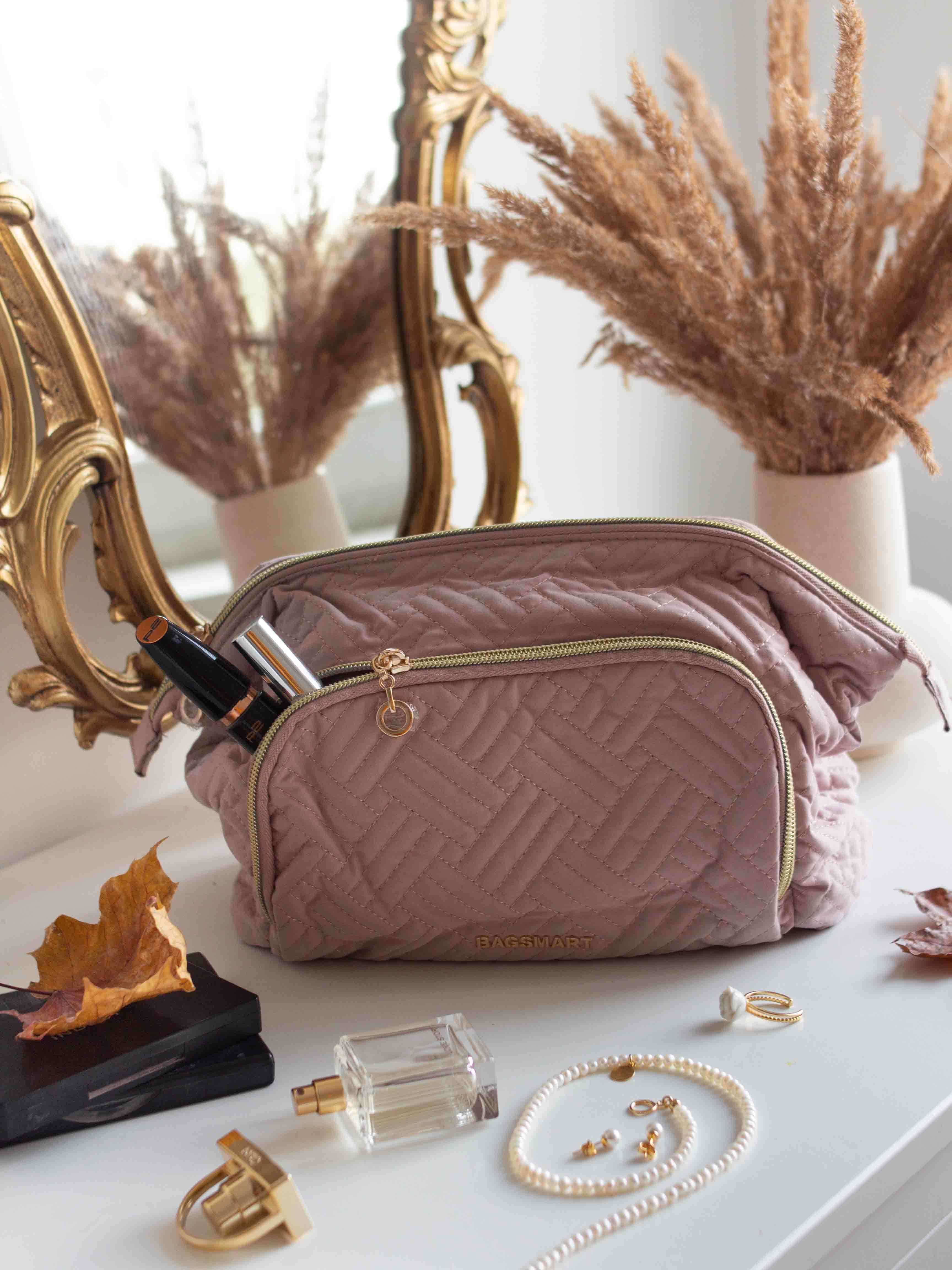 Bonchemin Travel Makeup Bag