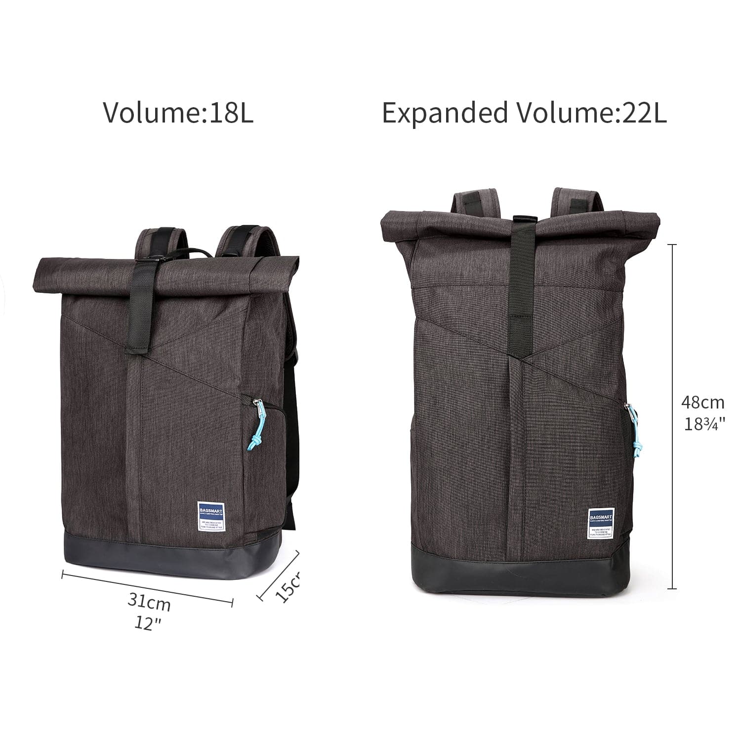 bagsmart laptop backpack