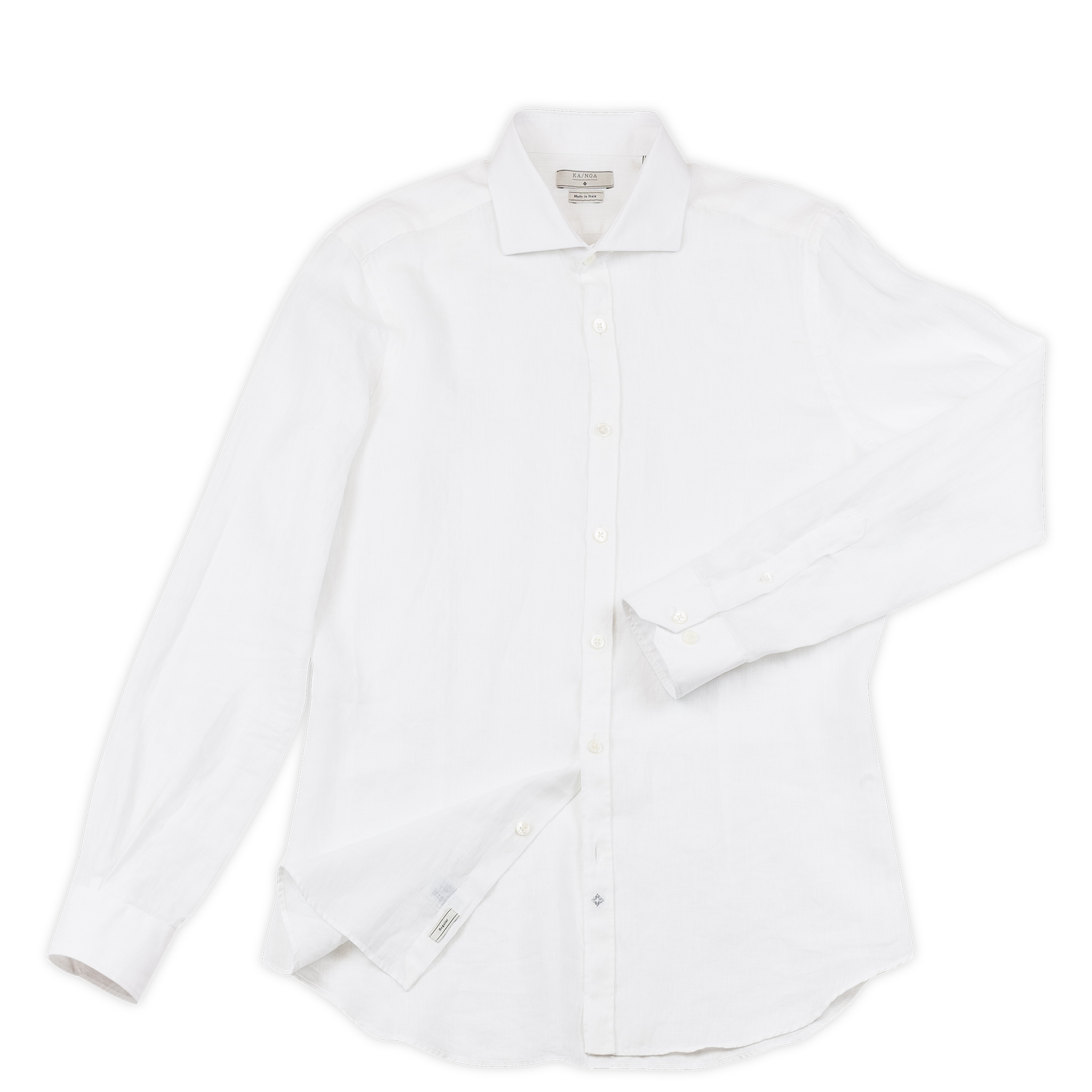 Clodoveu Golden Linen Shirt (white) – KA/NOA