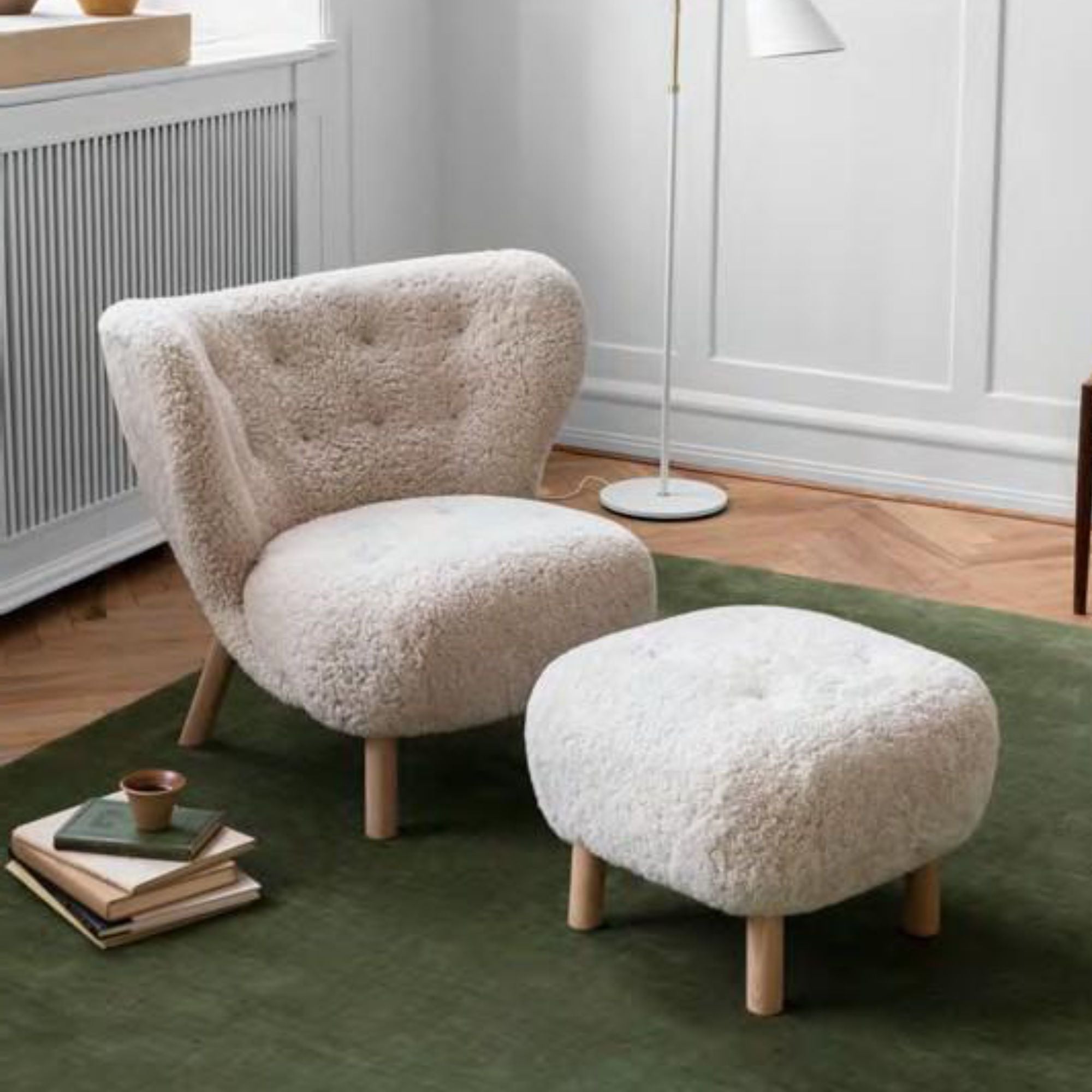 little petra chair sheepskin