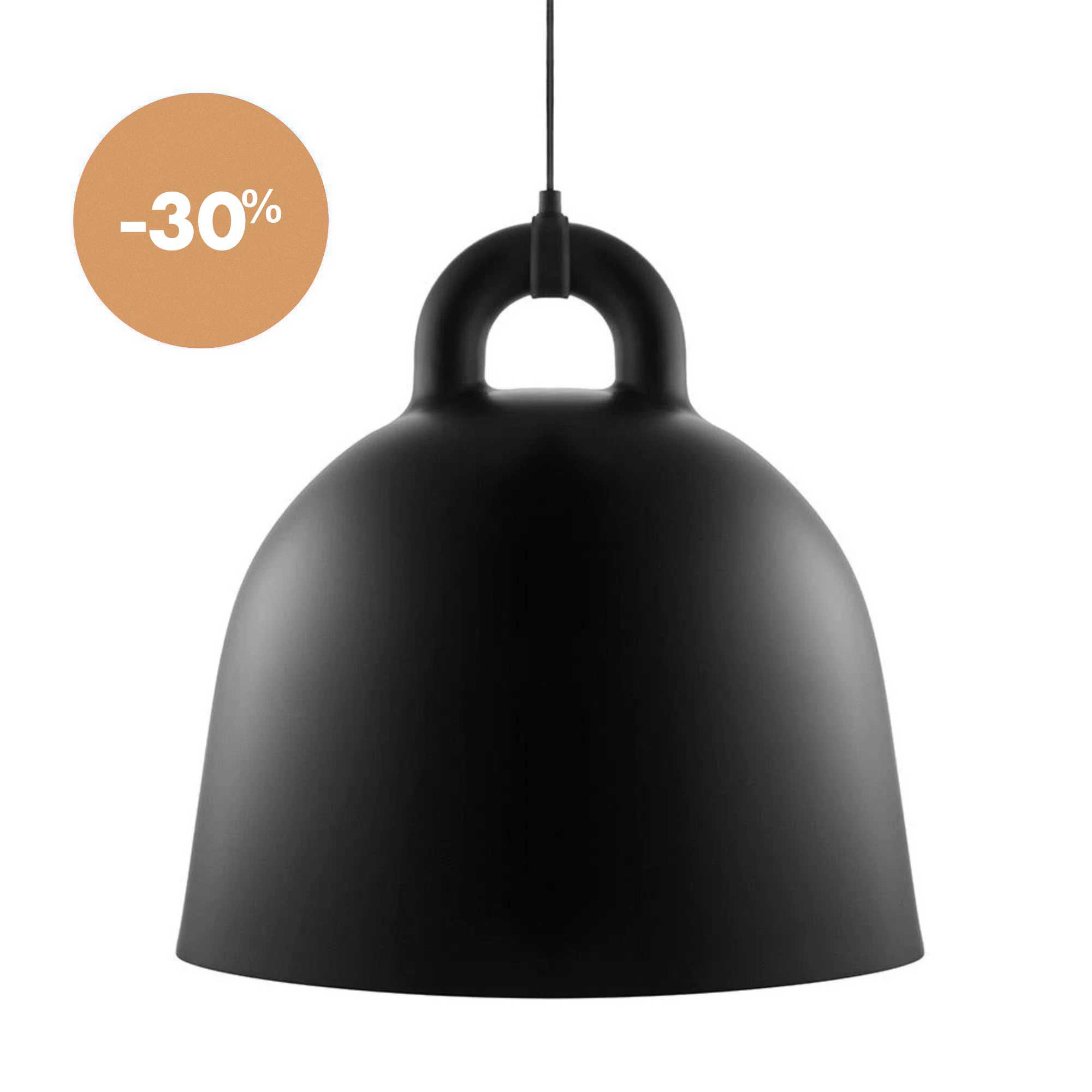 Copenhagen Bell pendant black (Ø55 cm)