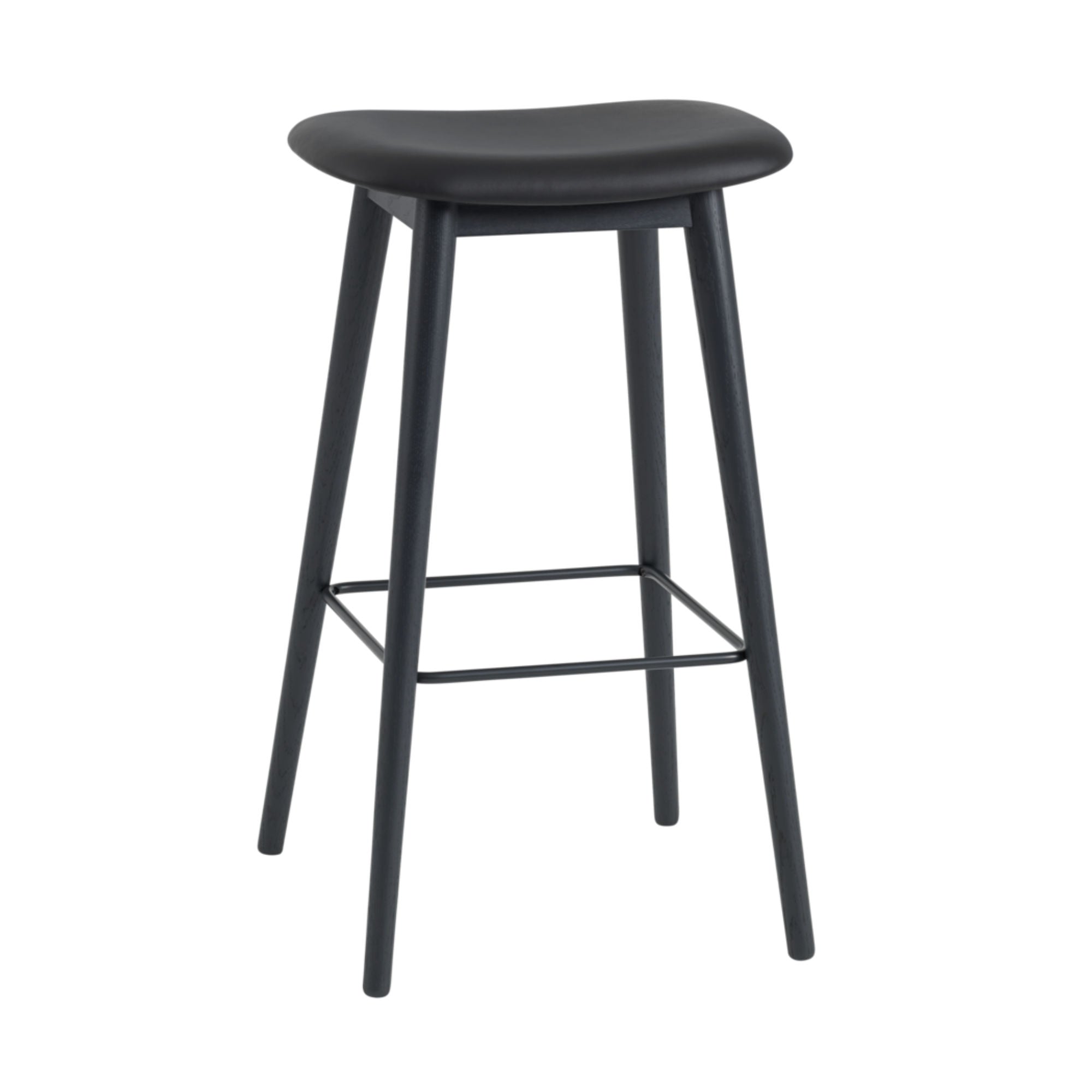 fiber bar stool wood base