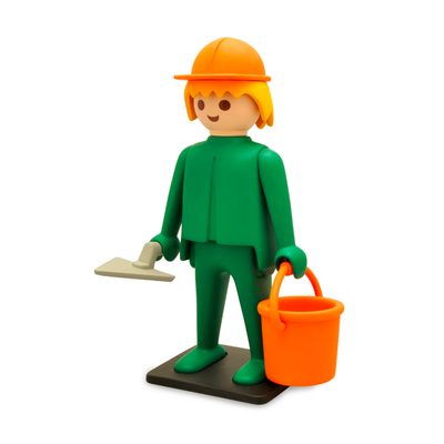 playmobil construction workers