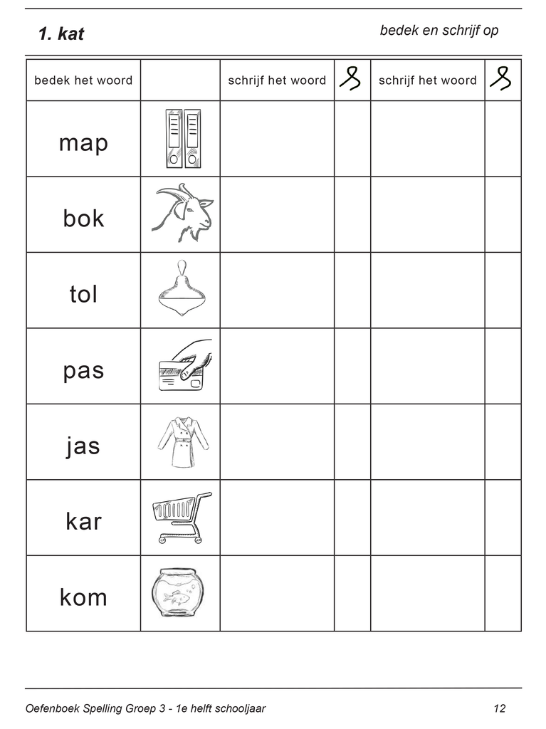 Ongebruikt Oefenboek spelling groep 3 - Oefenen met resultaat | Aandacht voor UY-84