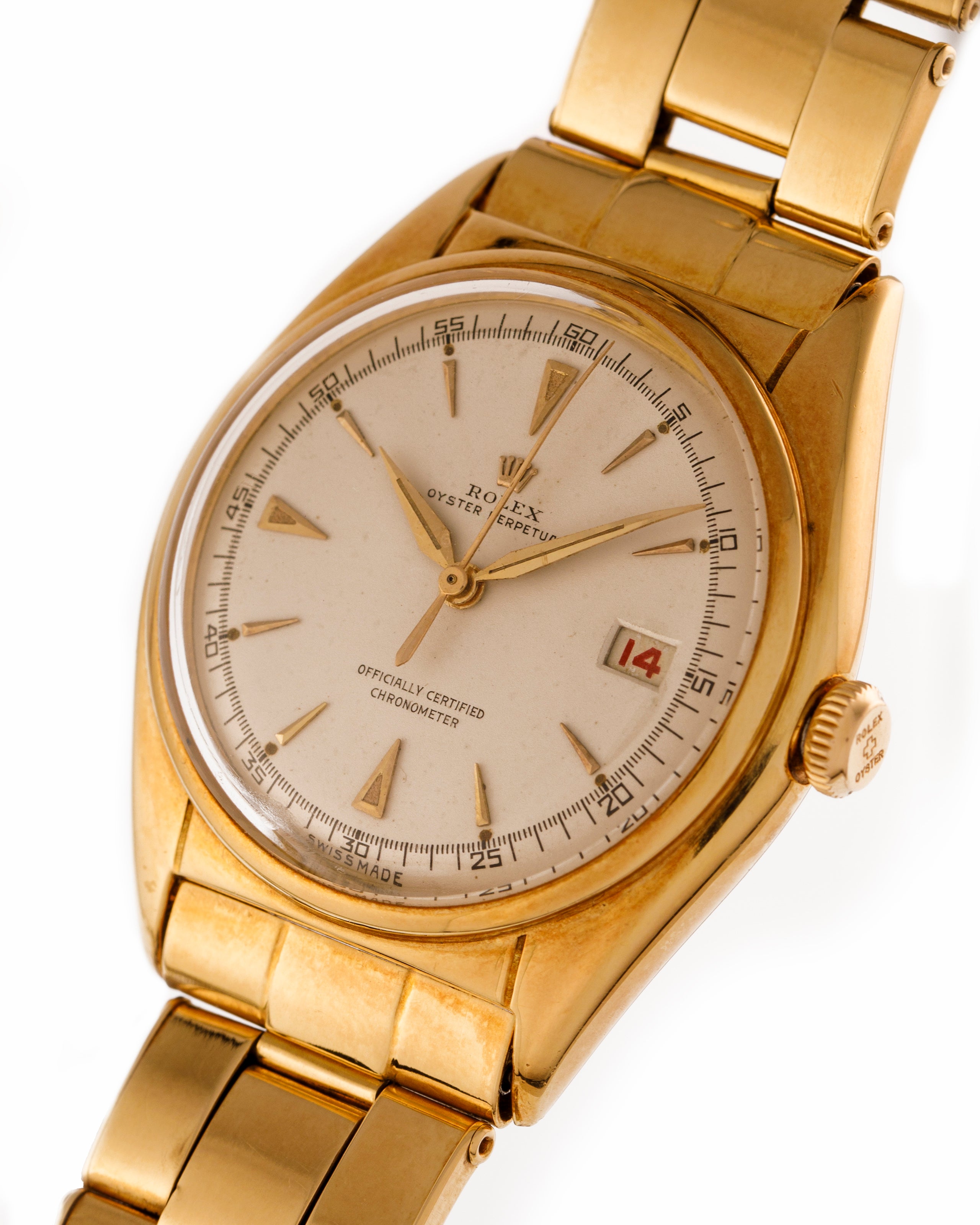 Rolex Date just ref.5030 yellow gold 1950