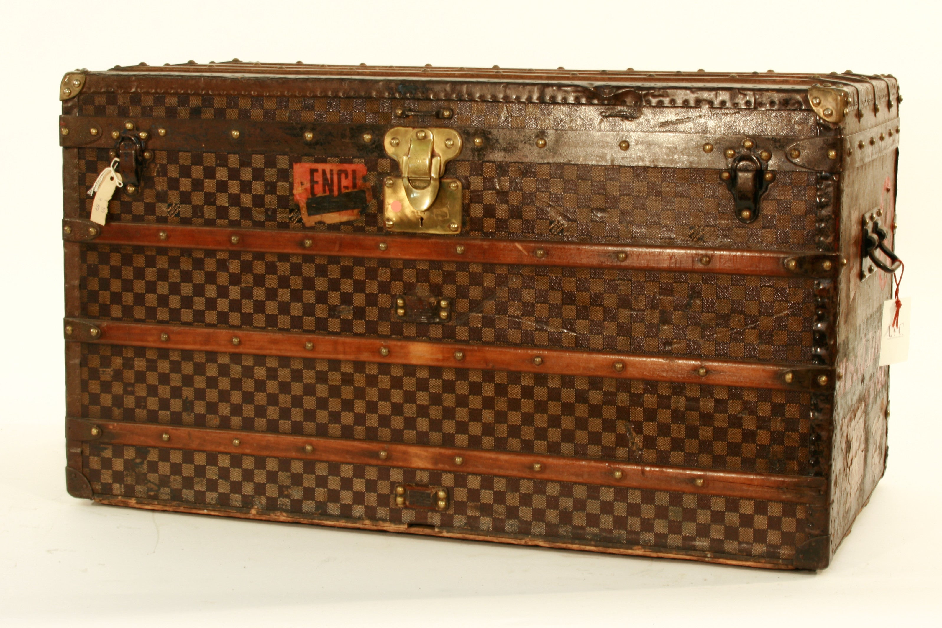 Louis Vuitton damier trunk - BERNARDINI Milano