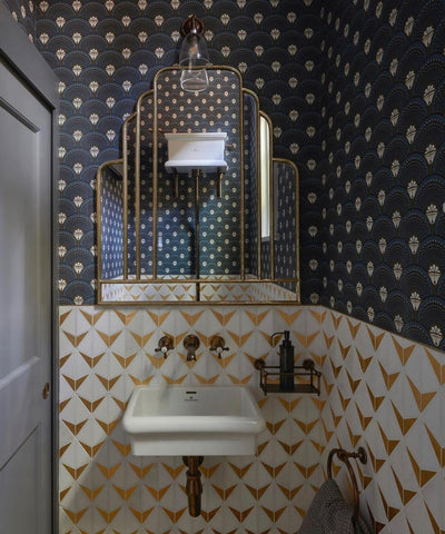 Art Deco Styled Bathroom