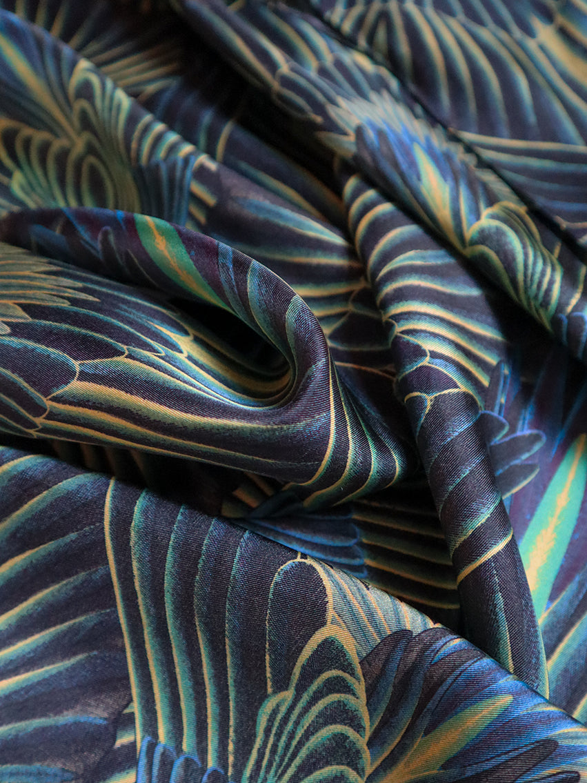 Gershwing 'Parakeet' Silk Scarf – Divine Savages