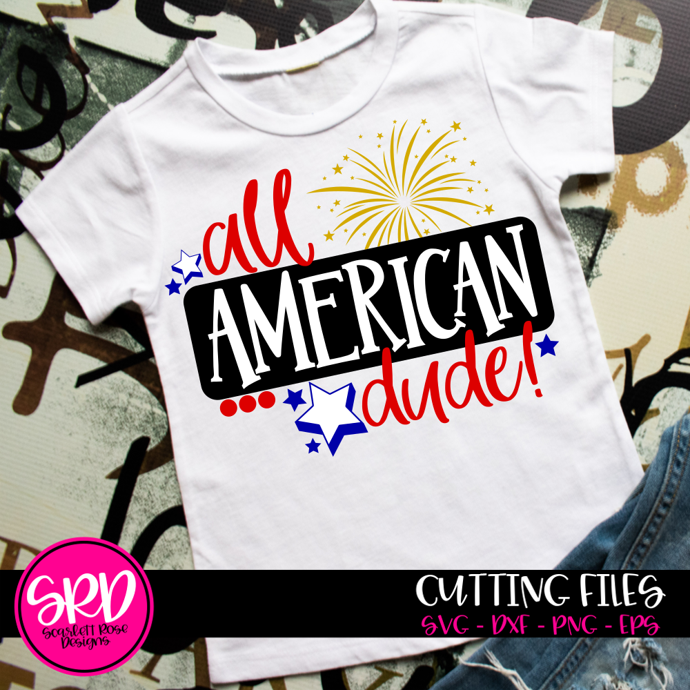 Download Fourth of July SVG, All American Dude SVG cut file ...