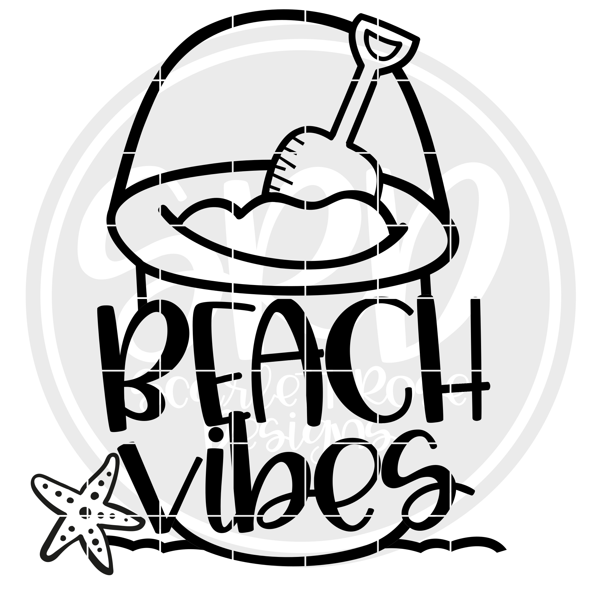 Summer Svg Beach Vibes Svg Scarlett Rose Designs