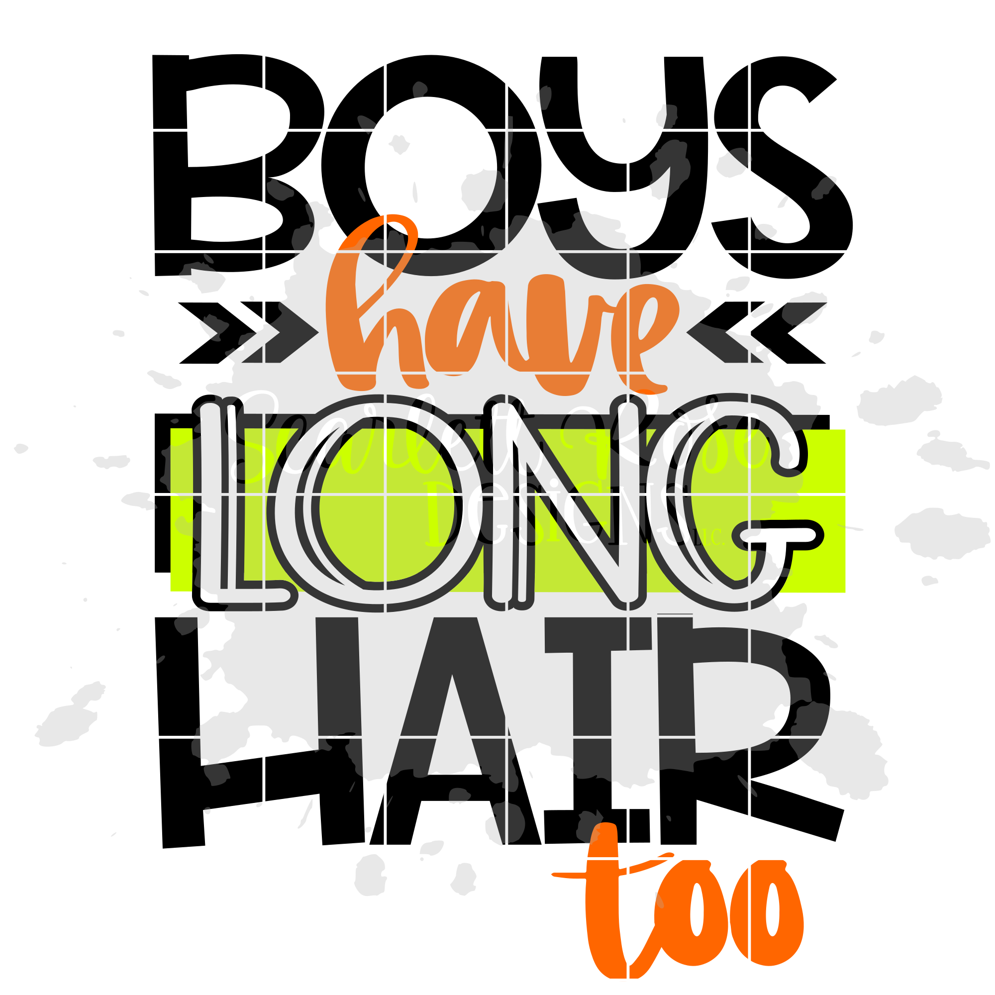 Download Boys Have Long Hair Too Svg Cut File Scarlett Rose Designs