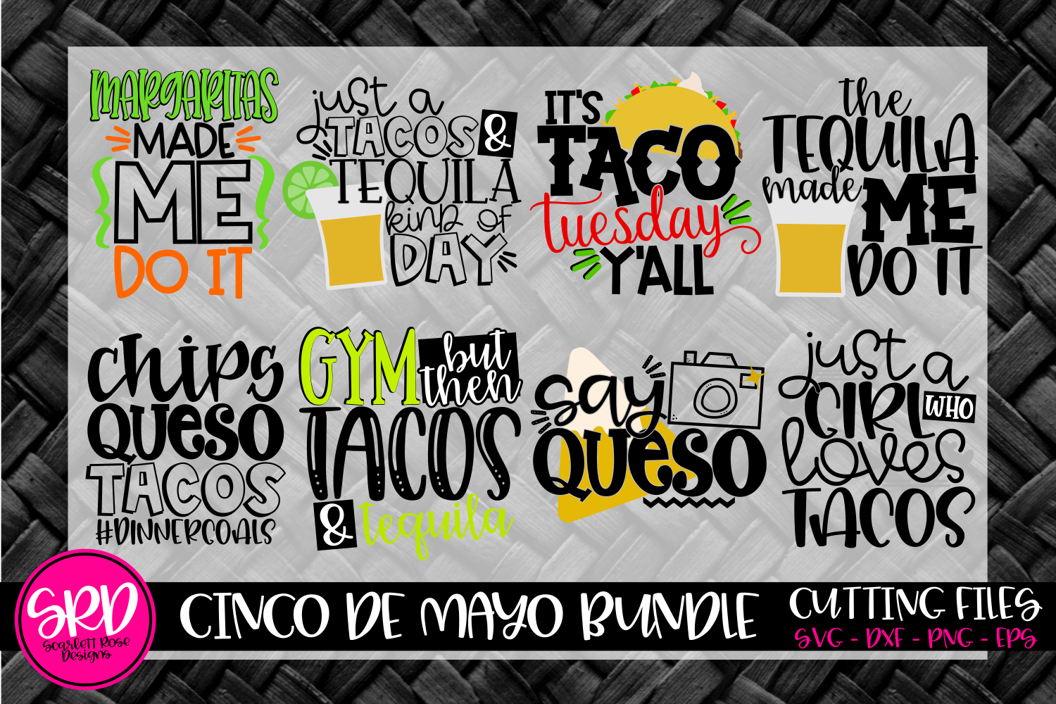 Cinco De Mayo Svg Bundle Scarlett Rose Designs