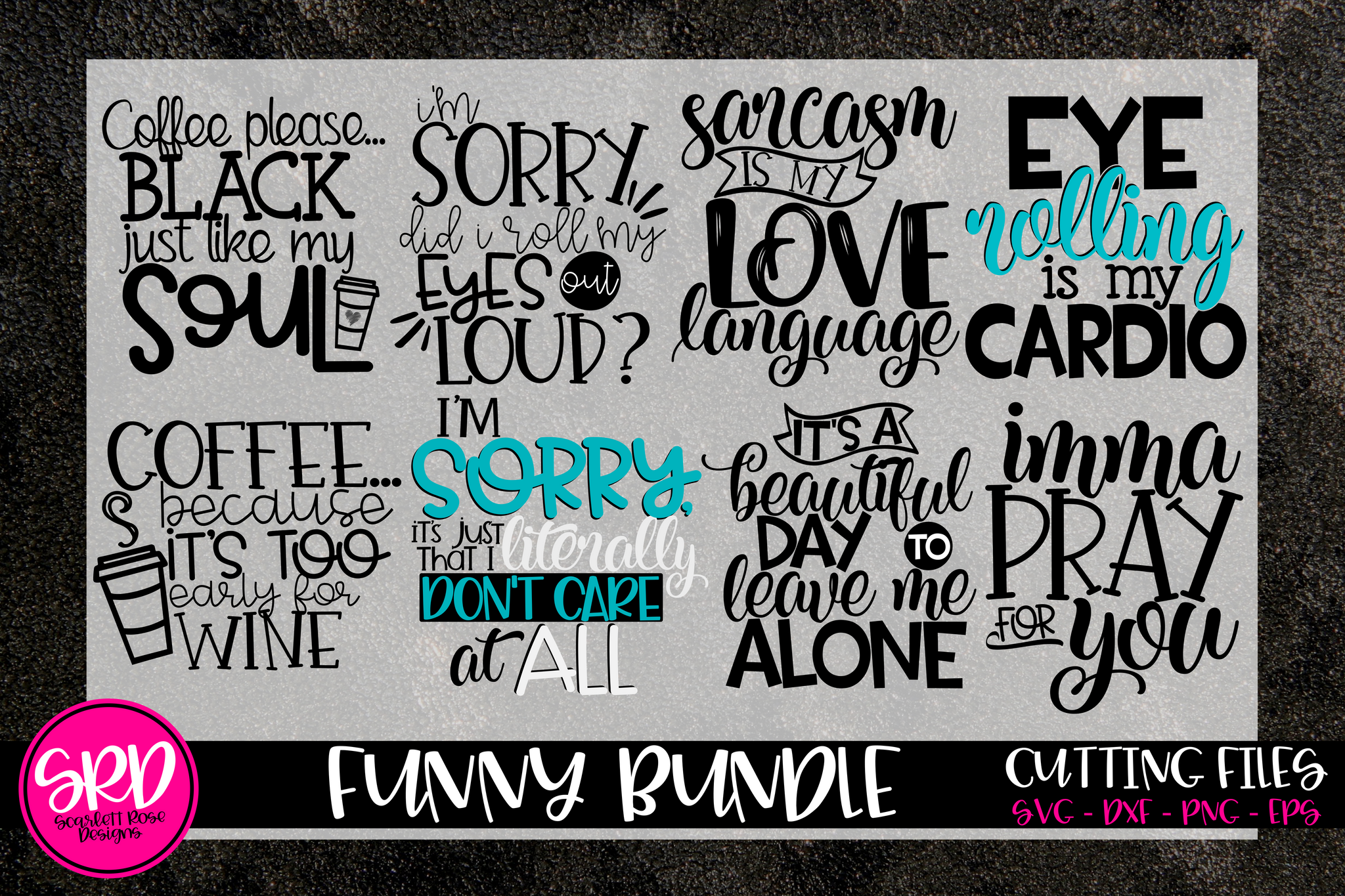 Download The Funny Svg Bundle Scarlett Rose Designs