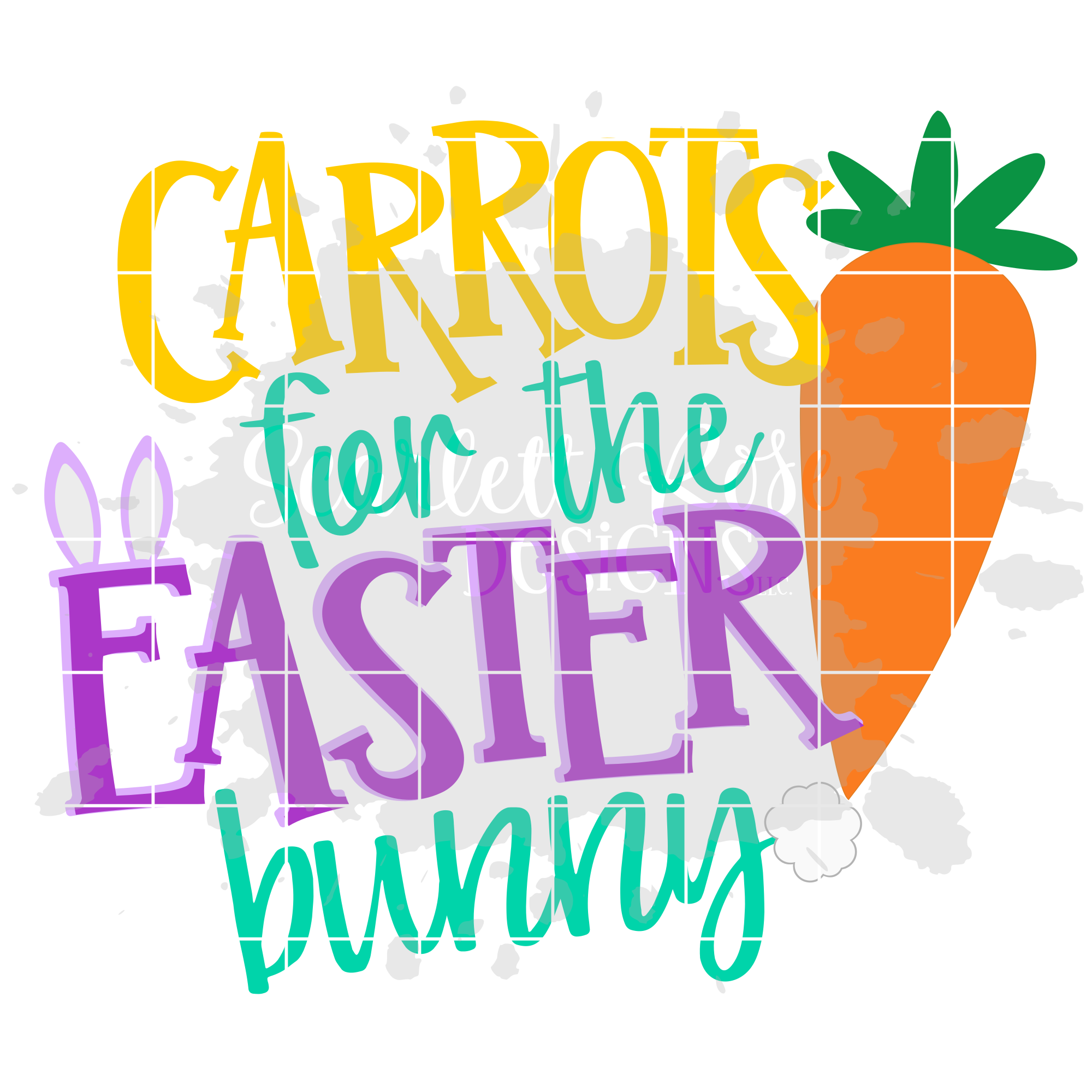 Download Easter SVG, Carrots for the Easter Bunny SVG - Scarlett Rose Designs