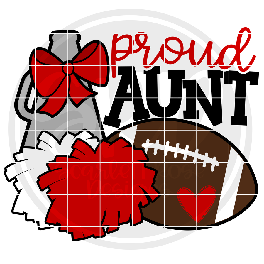 Football Svg Cut Files Scarlett Rose Designs